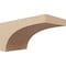 Ekena Millwork 6"W x 12"D x 6"H Wide Stockport Rough Cedar Woodgrain TimberThane Corbel, Primed Tan CORUR06X12X06STORCPR - alternate 1